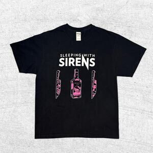 Sleeping with sirens the medicine tour band shirt